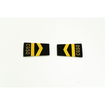 CGSO EPAULETTE 1 BAR 1 ARROW SLIP ON
